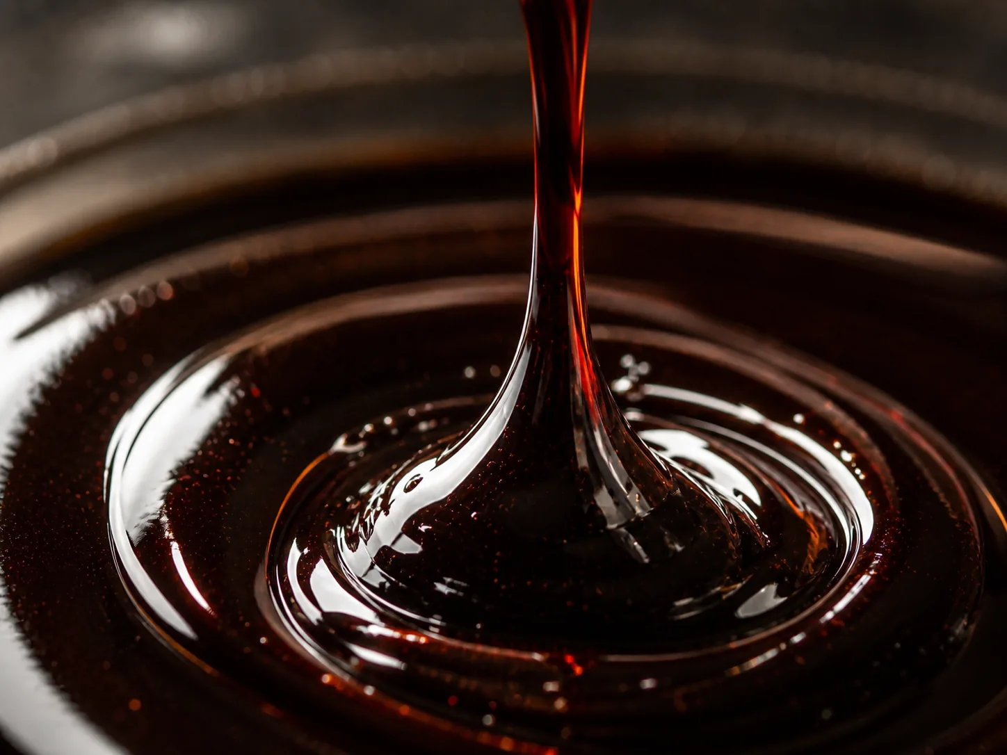 Balsamico-Glasur – Detailansicht