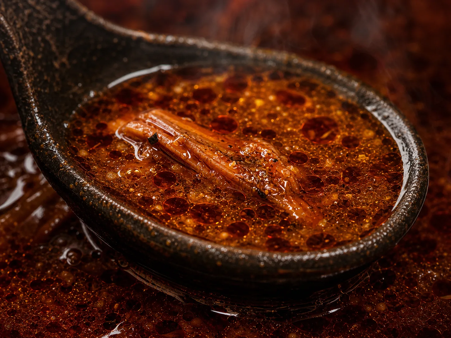 Birria-Dip-Brühe – Detailansicht