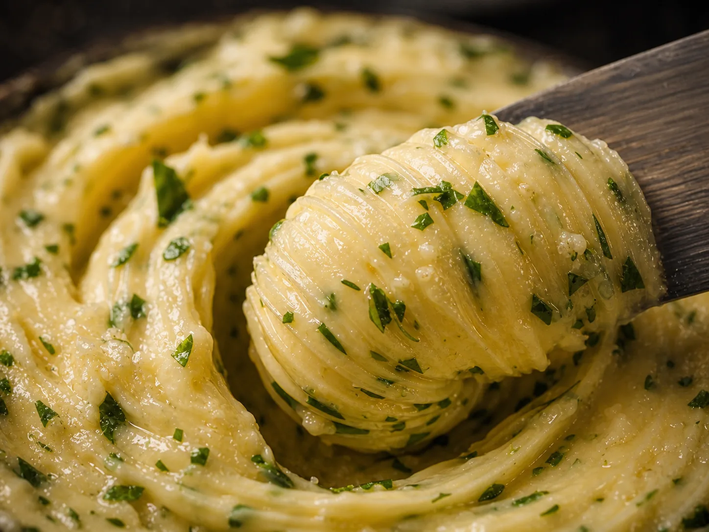 Knoblauchbutter – Detailansicht