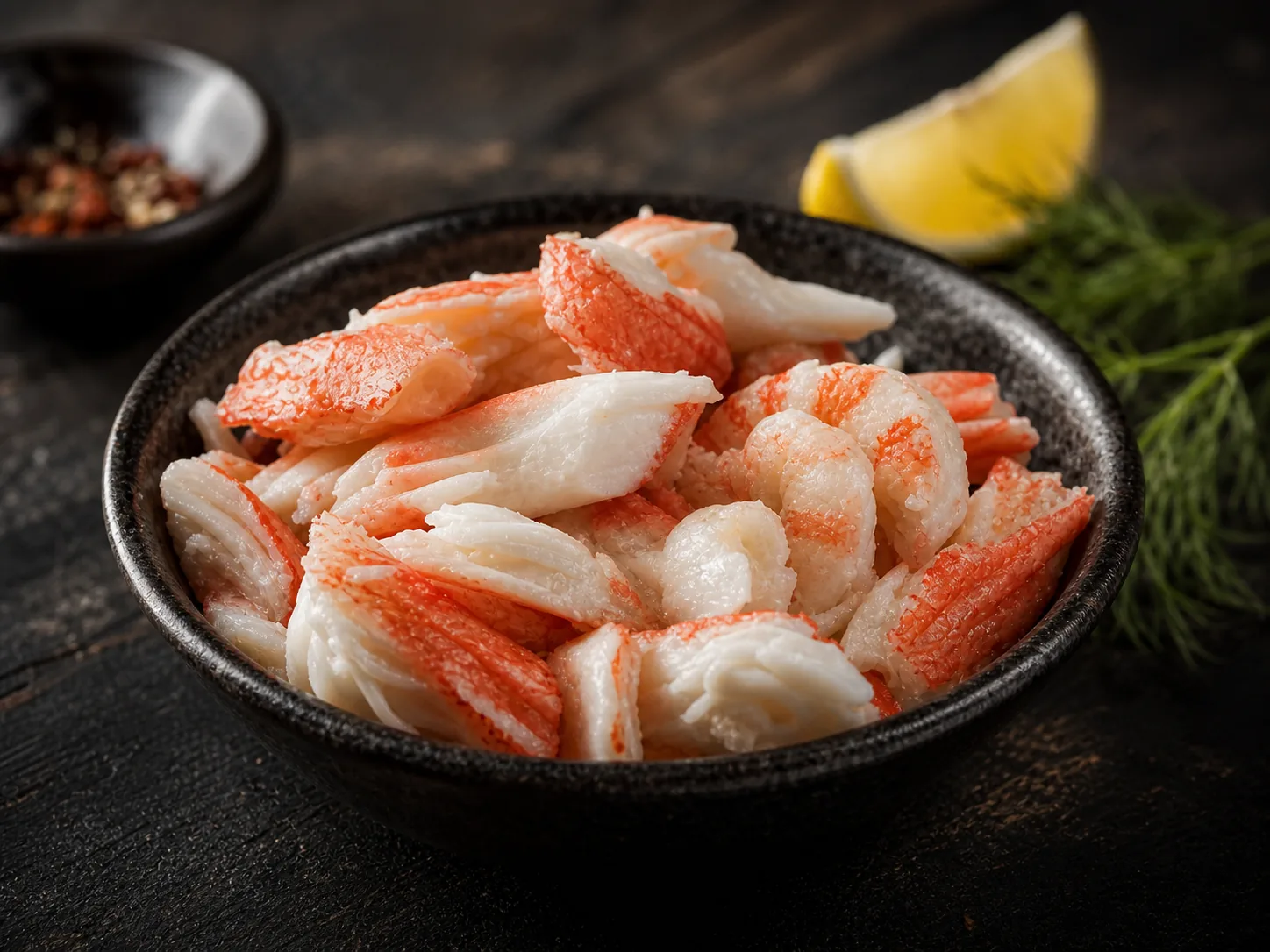 Knoblauch-Zitronen-Langostino oder Surimi