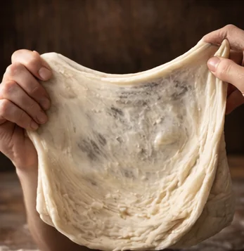 Classic Neapolitan pizza dough — 72 hour cold fermentation