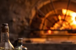 Coca-Cola with pizza