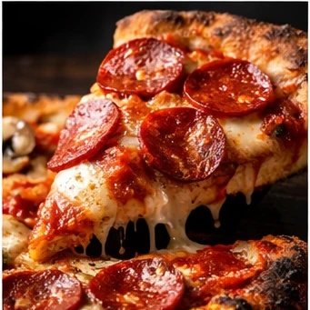 Spicy Meat Feast pizza