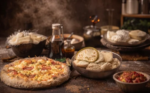 Fig & Prosciutto Crudo pizza