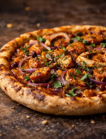 Greek Inspired pizza