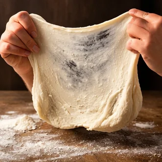 Pizza dough fermentation science — time and flavor