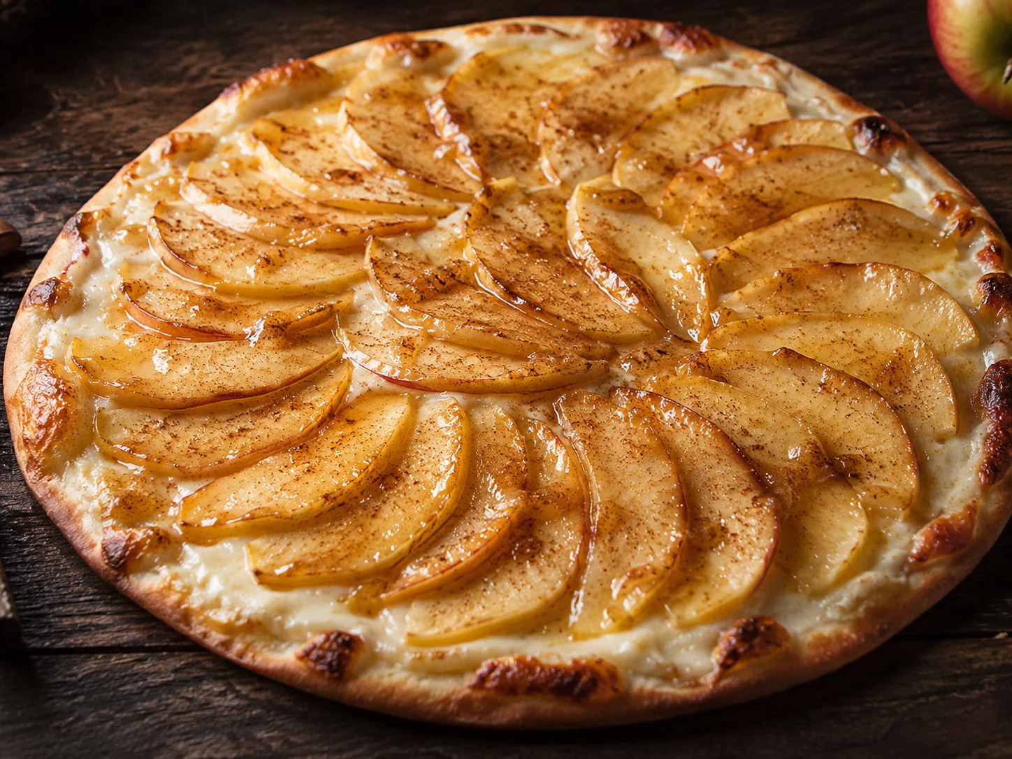 Apple Cinnamon Pizza
