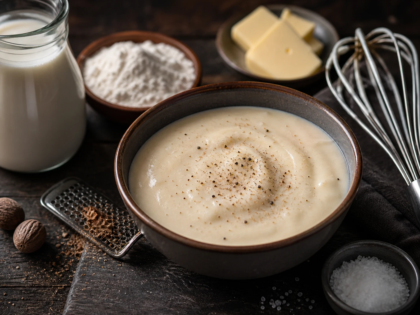 Silky Béchamel Pizza Sauce