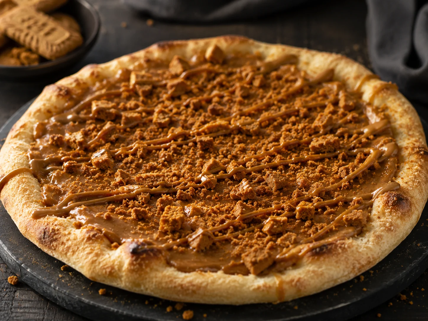 Biscoff Cookie Pizza