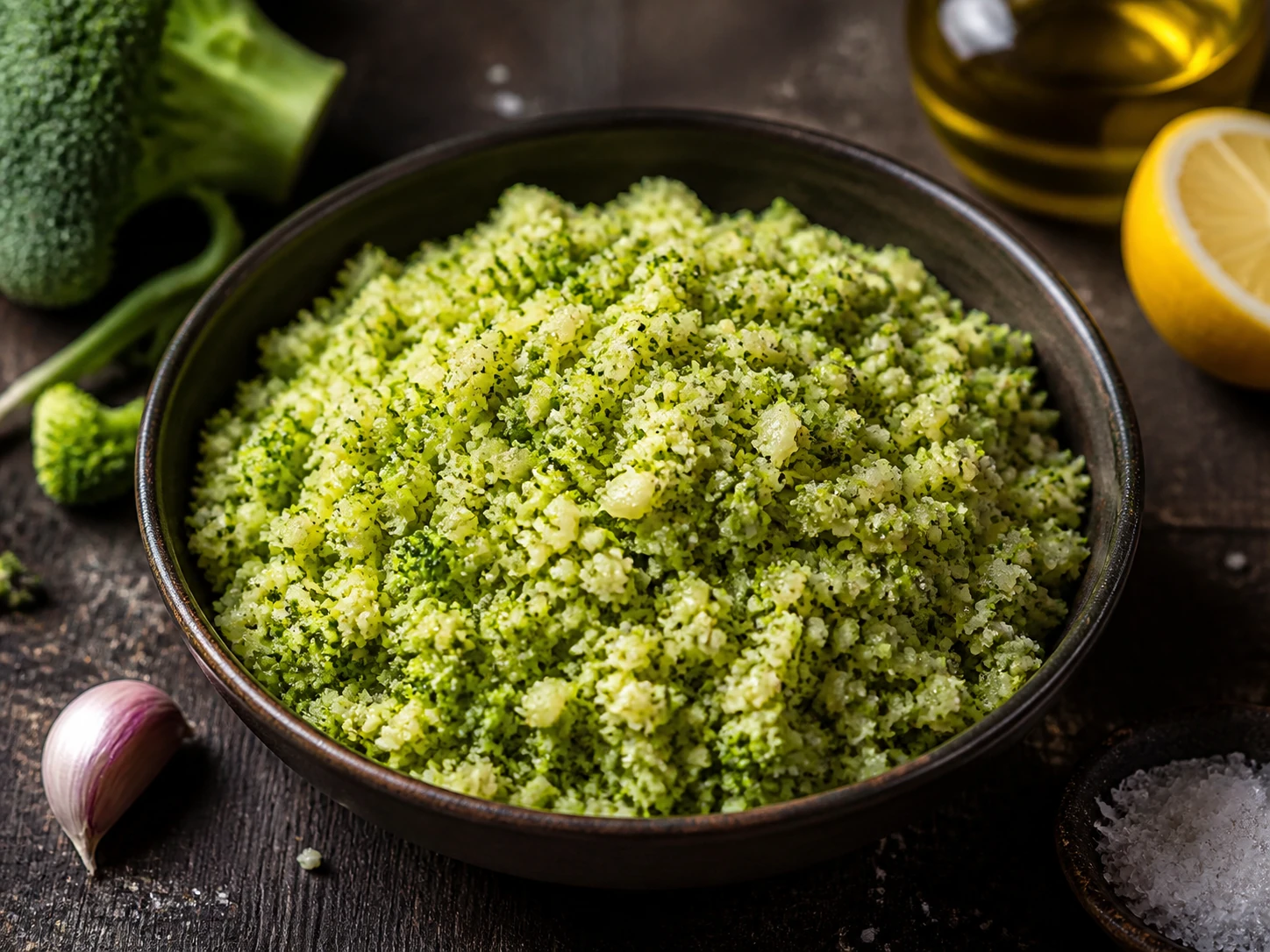 Separate, Green Broccoli Rice