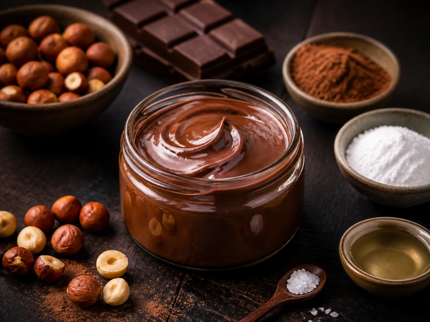 Silky Chocolate-Hazelnut Spread