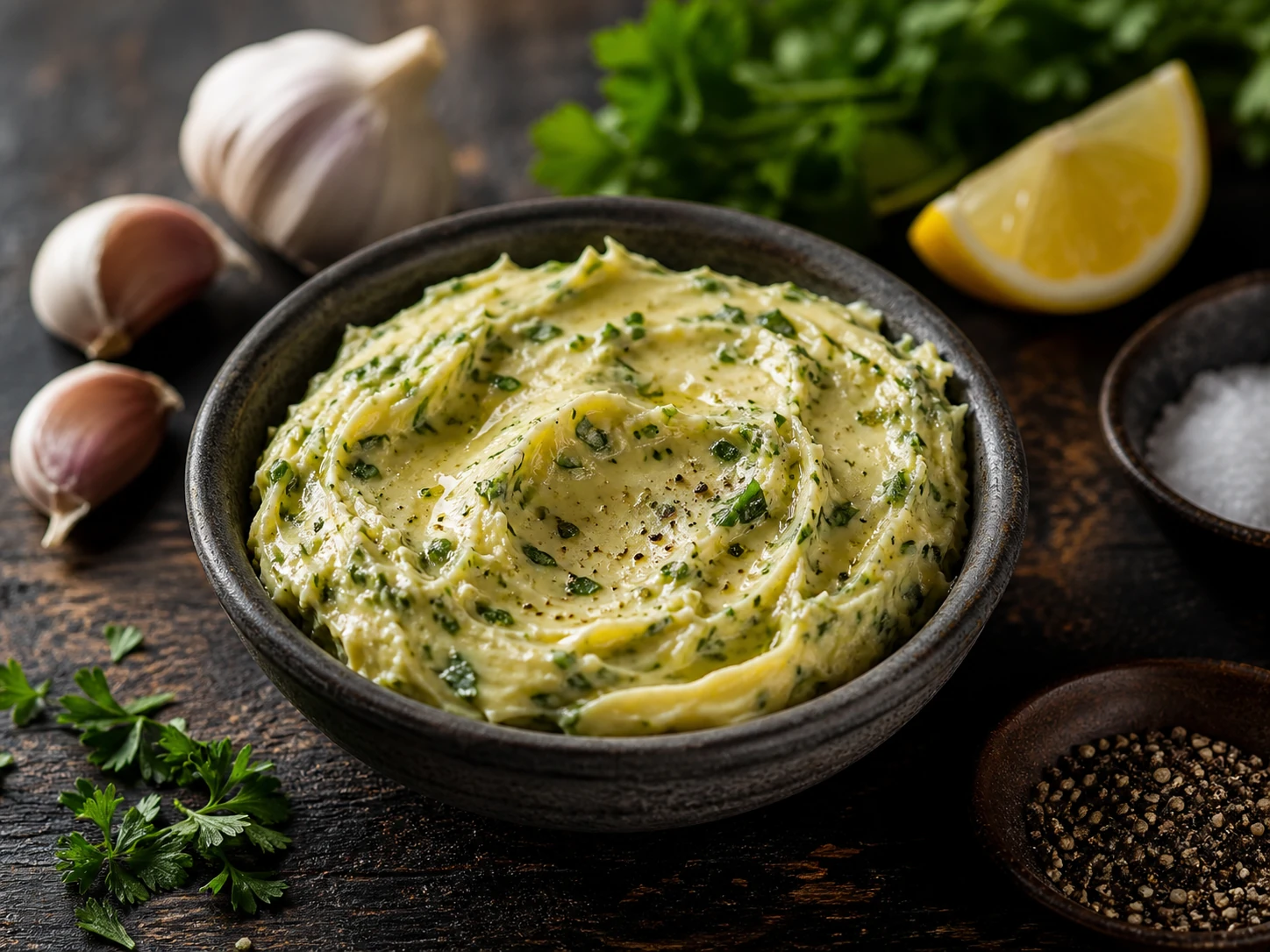 Whipped Garlic-Parsley Butter