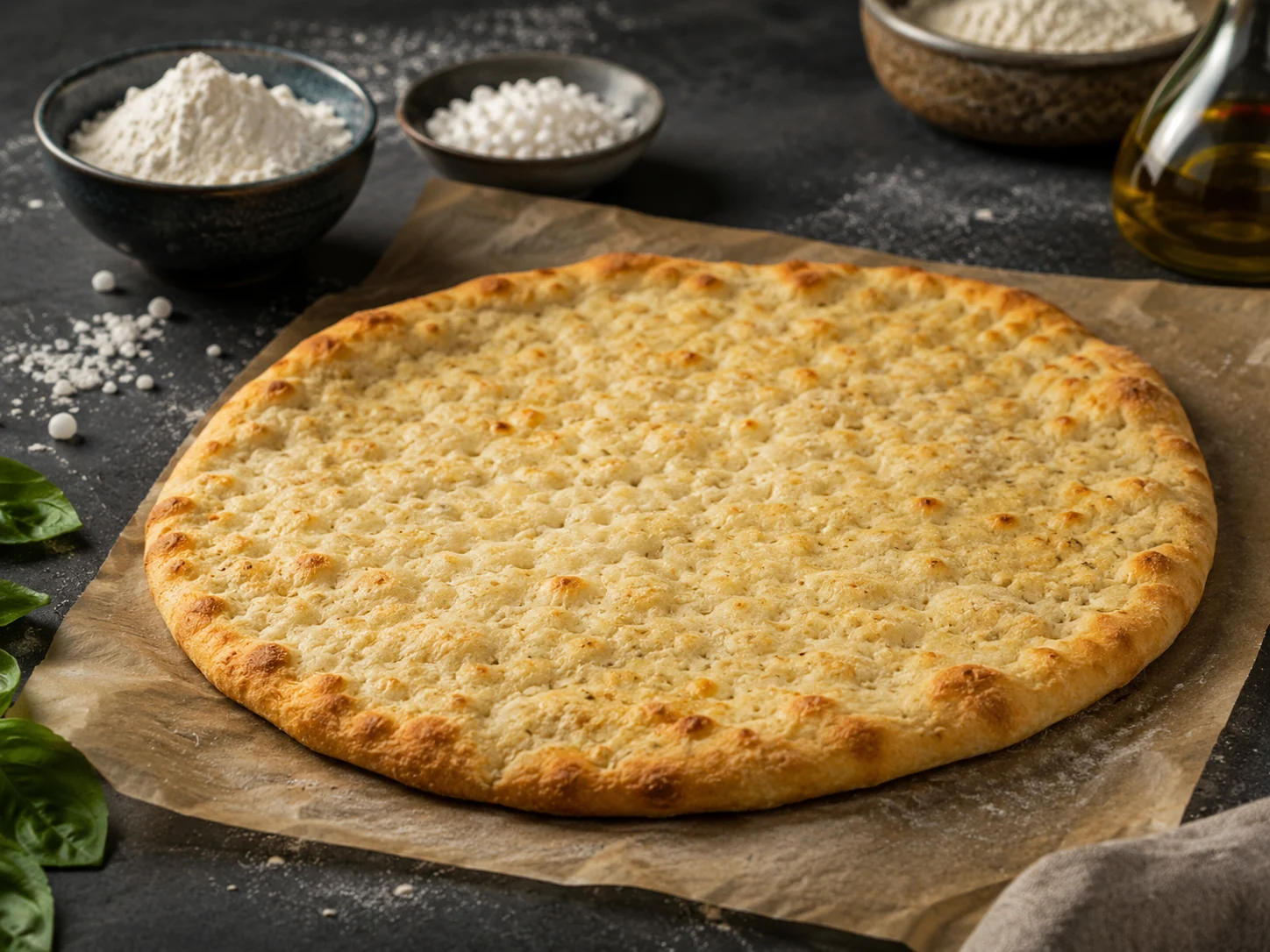Gluten-Free Psyllium Pizza Dough
