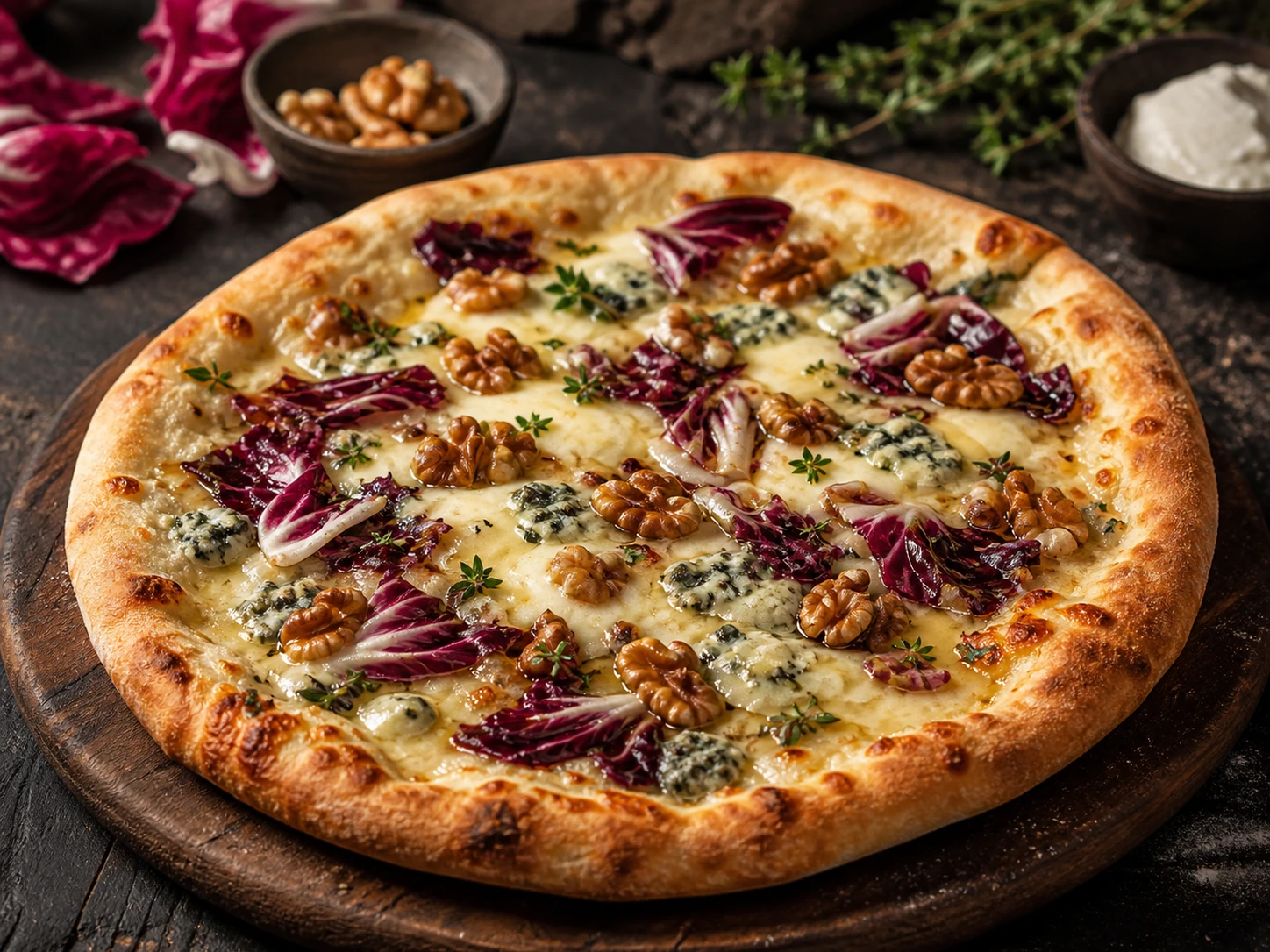 Gorgonzola & Walnut Pizza
