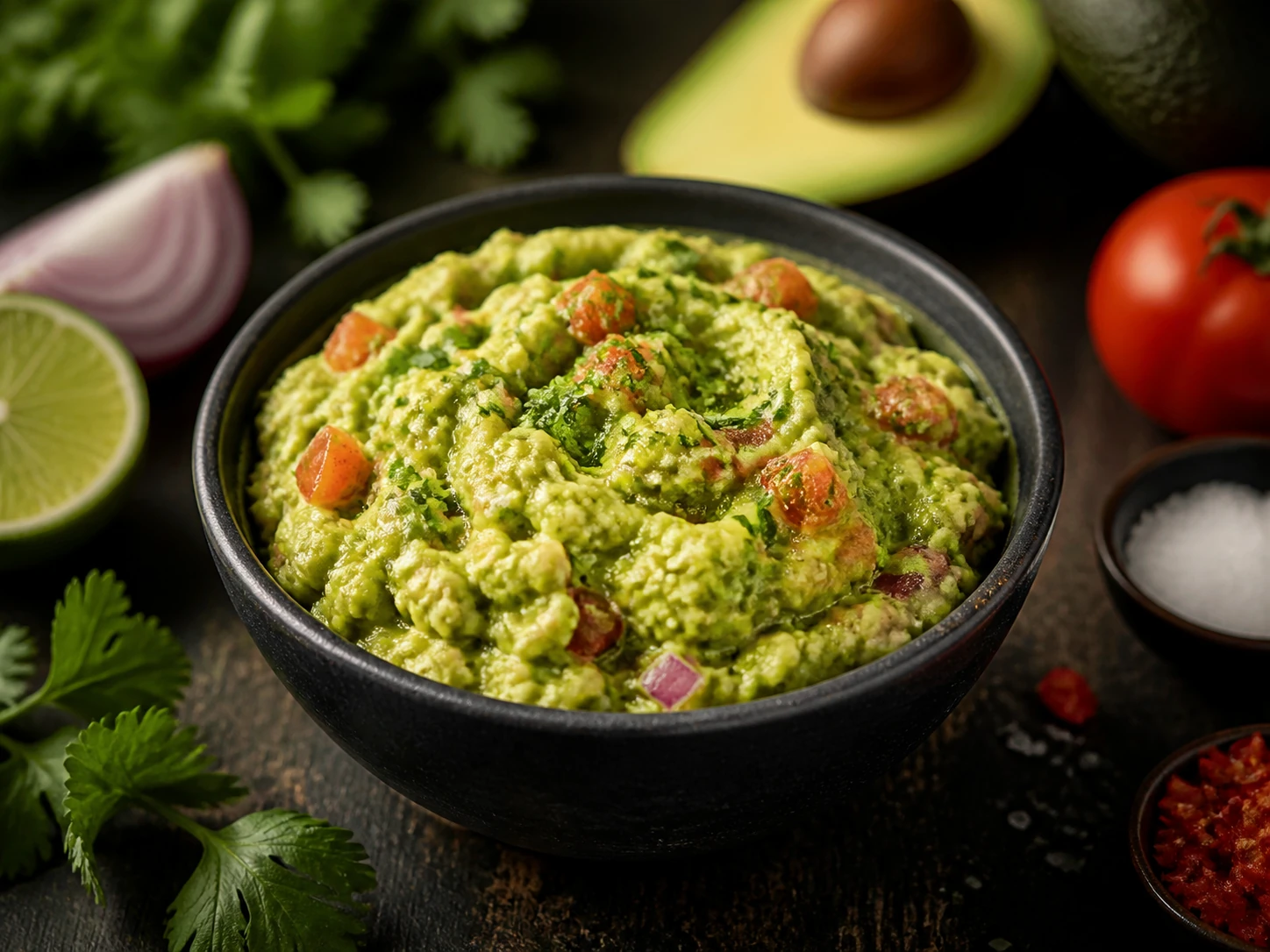 Textured Lime Guacamole