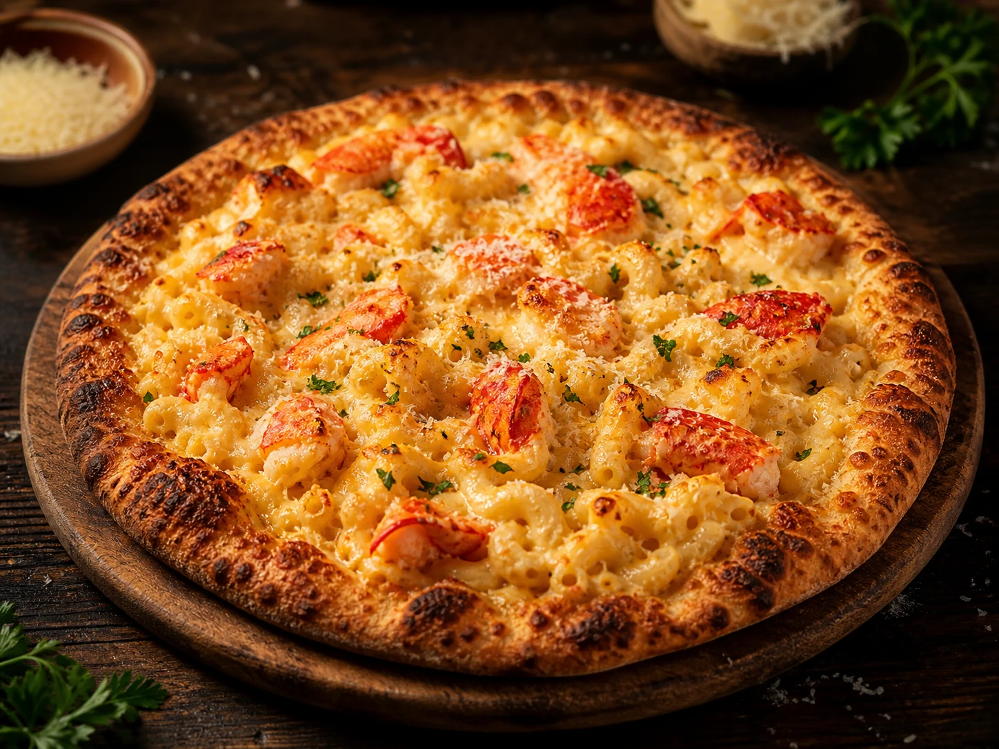 Lobster Mac Pizza