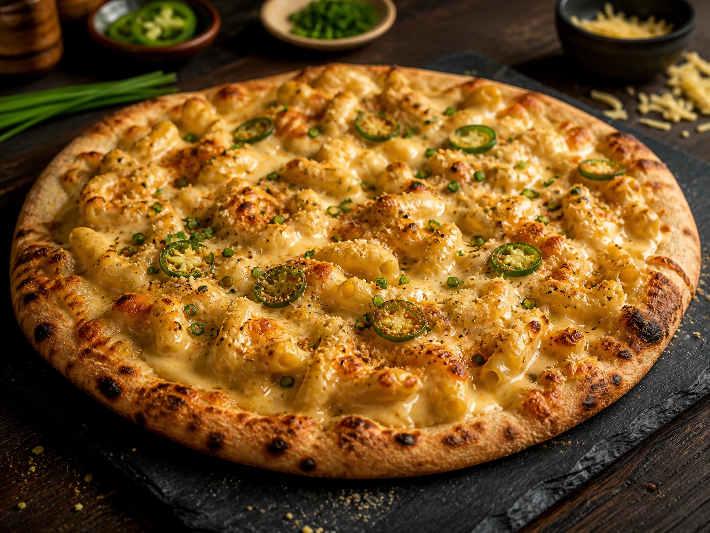 Mac & Cheese Pizza