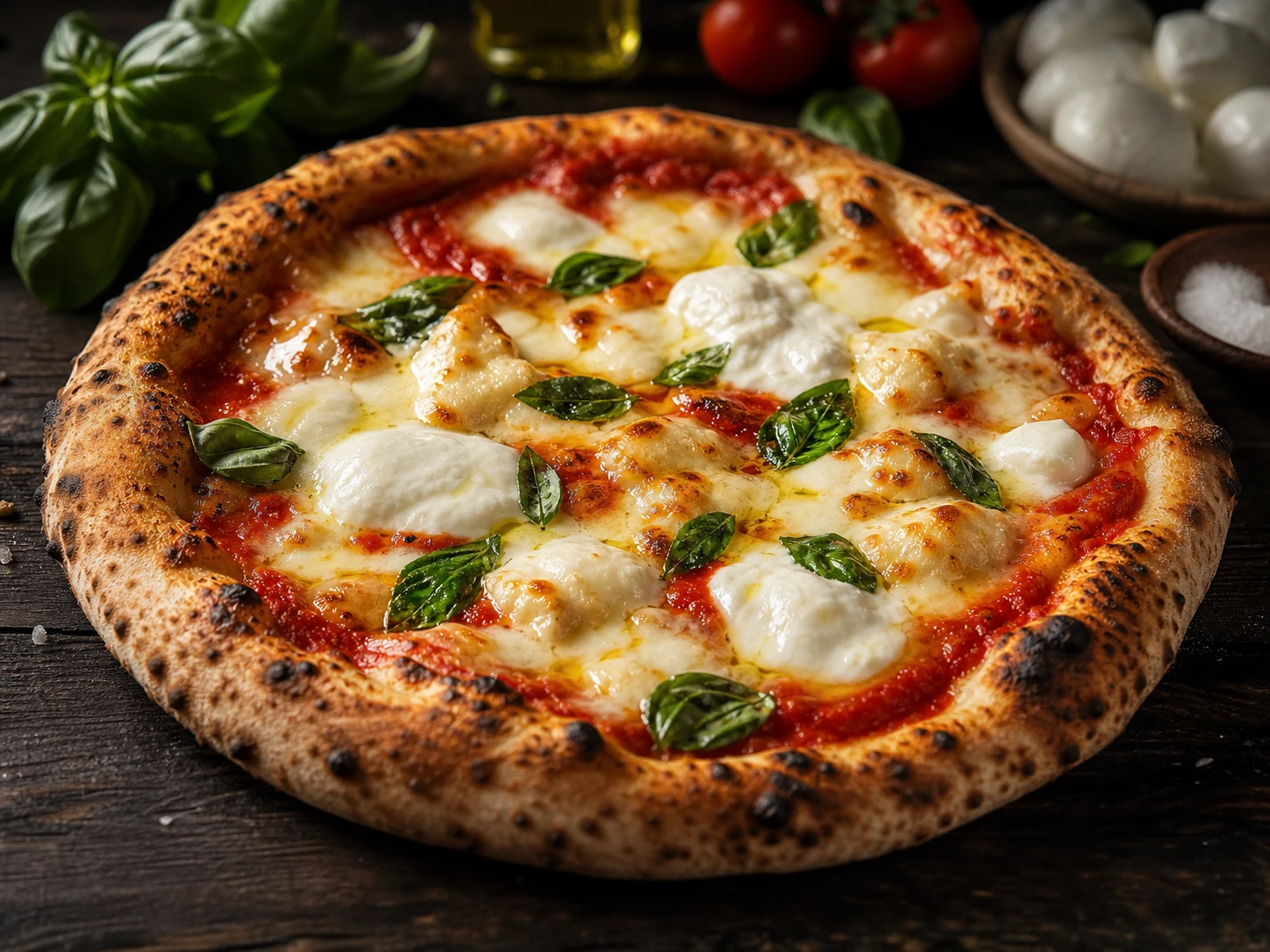 Mozzarella Deluxe Pizza