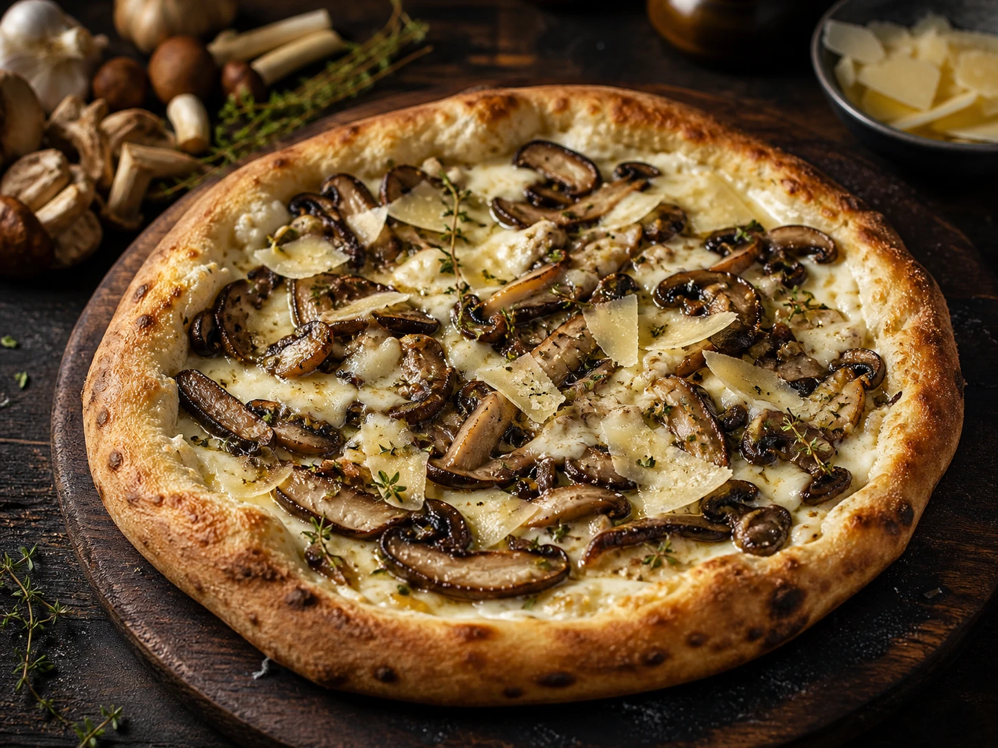 Mushroom Truffle Pizza