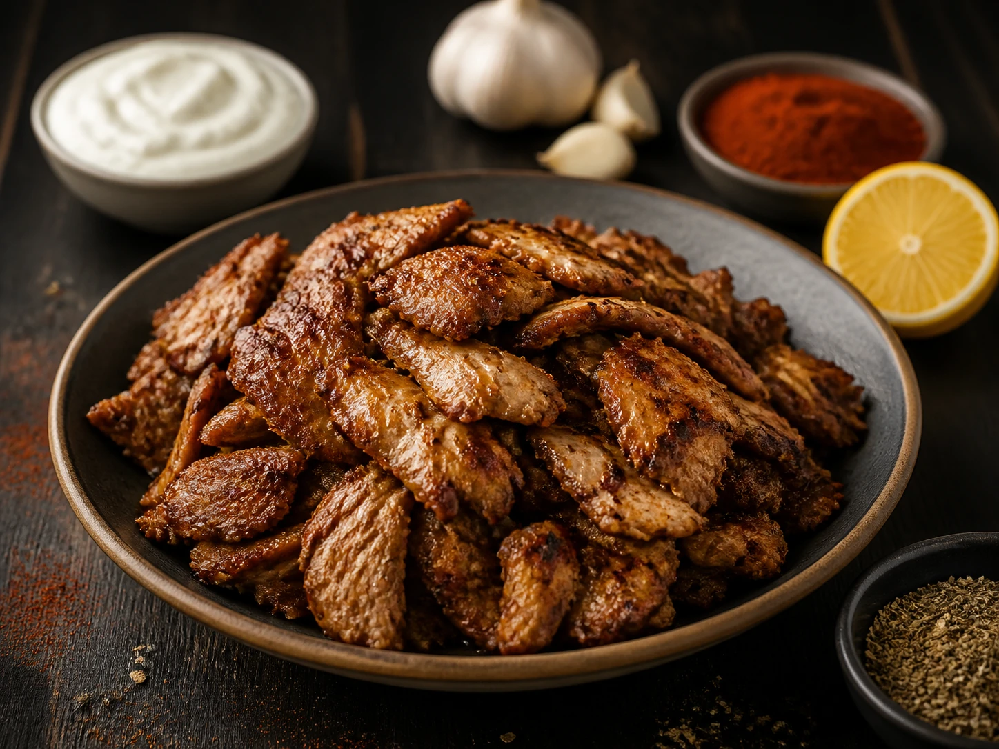 Juicy Pan-Fried Doner Chicken