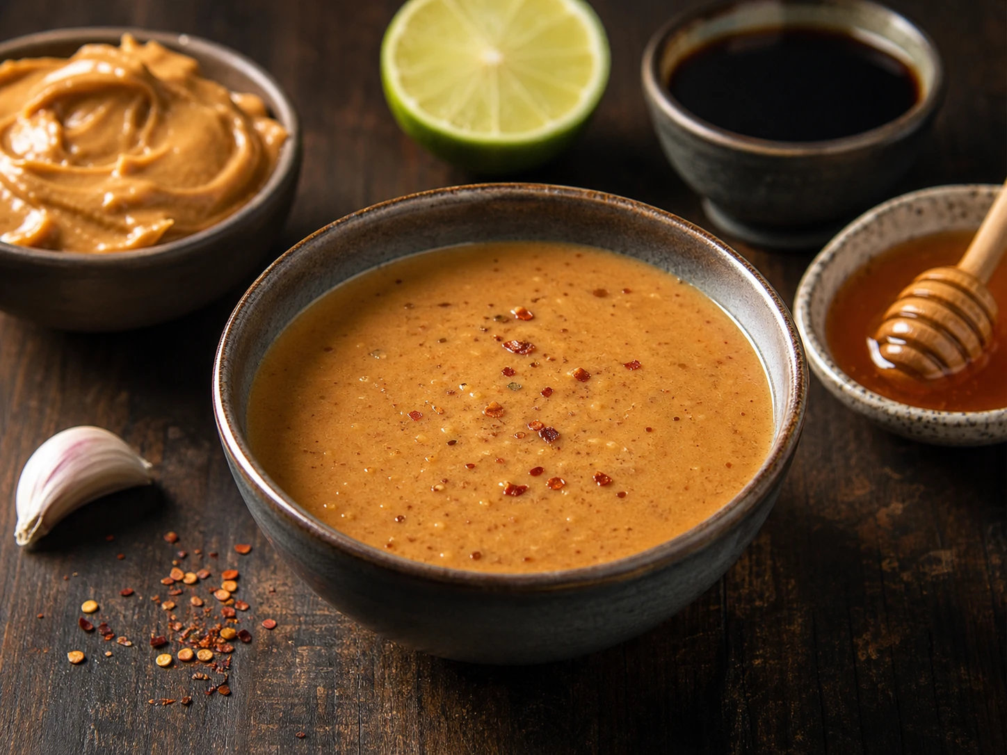 Creamy Lime Peanut Sauce