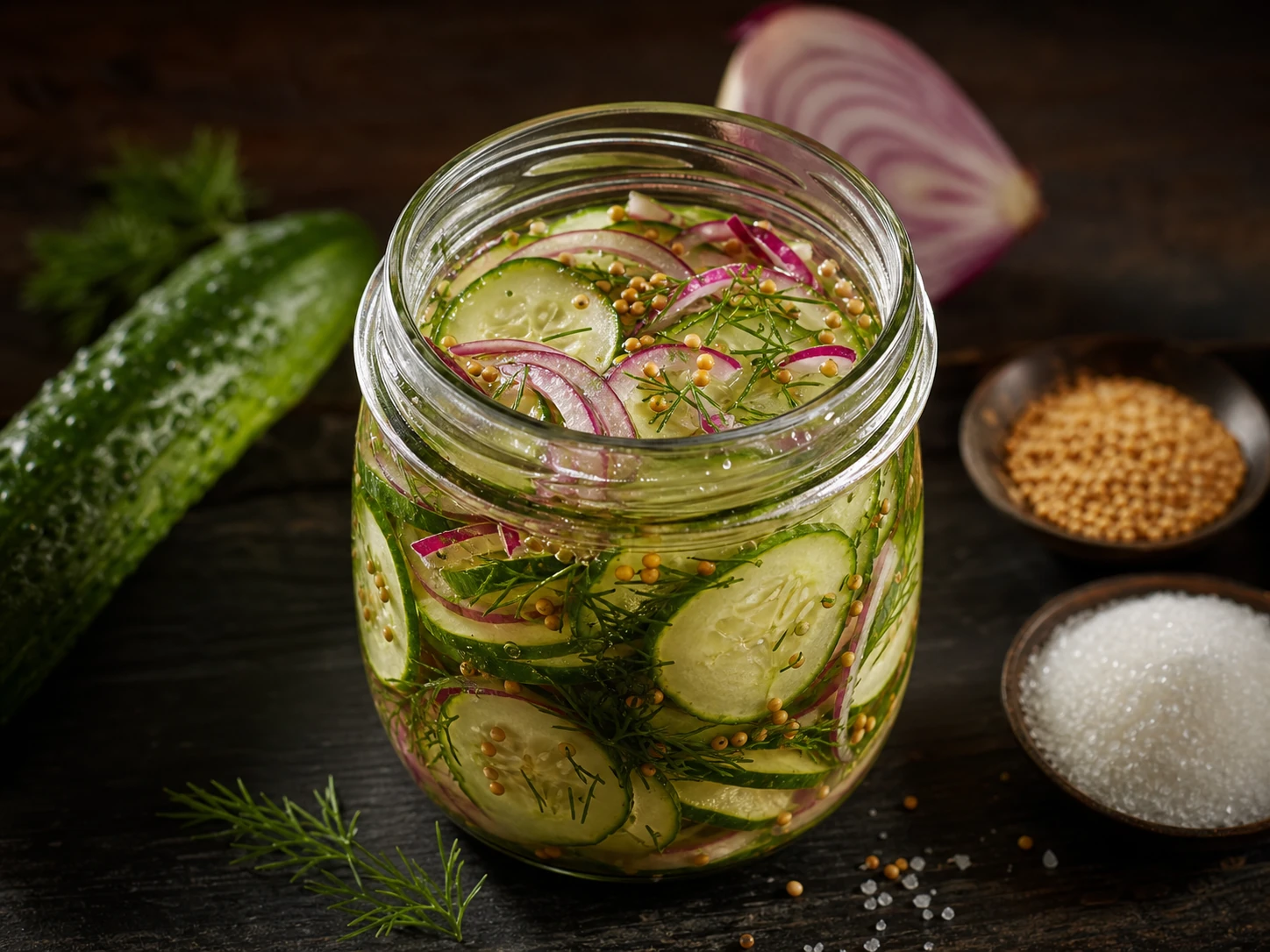 Crunchy Refrigerator Quick Pickles