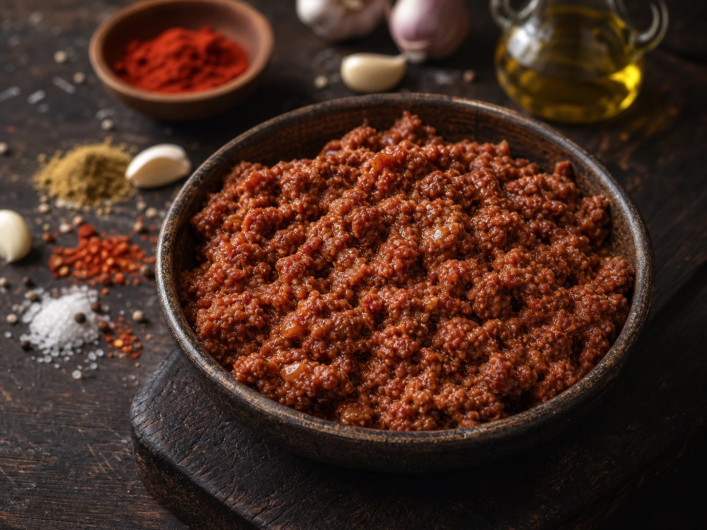 Sucuk-Style Beef without a Casing