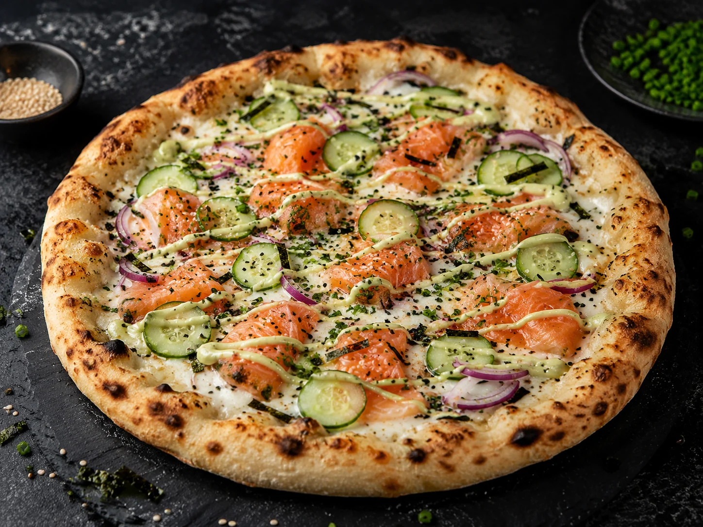 Sushi-Inspired Pizza