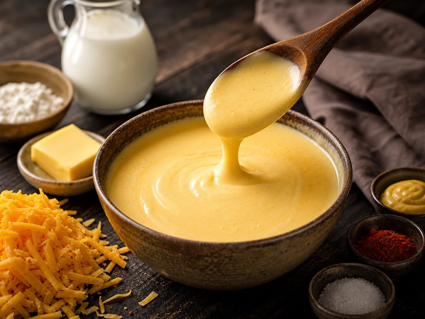 Thick, Smooth Cheese Sauce