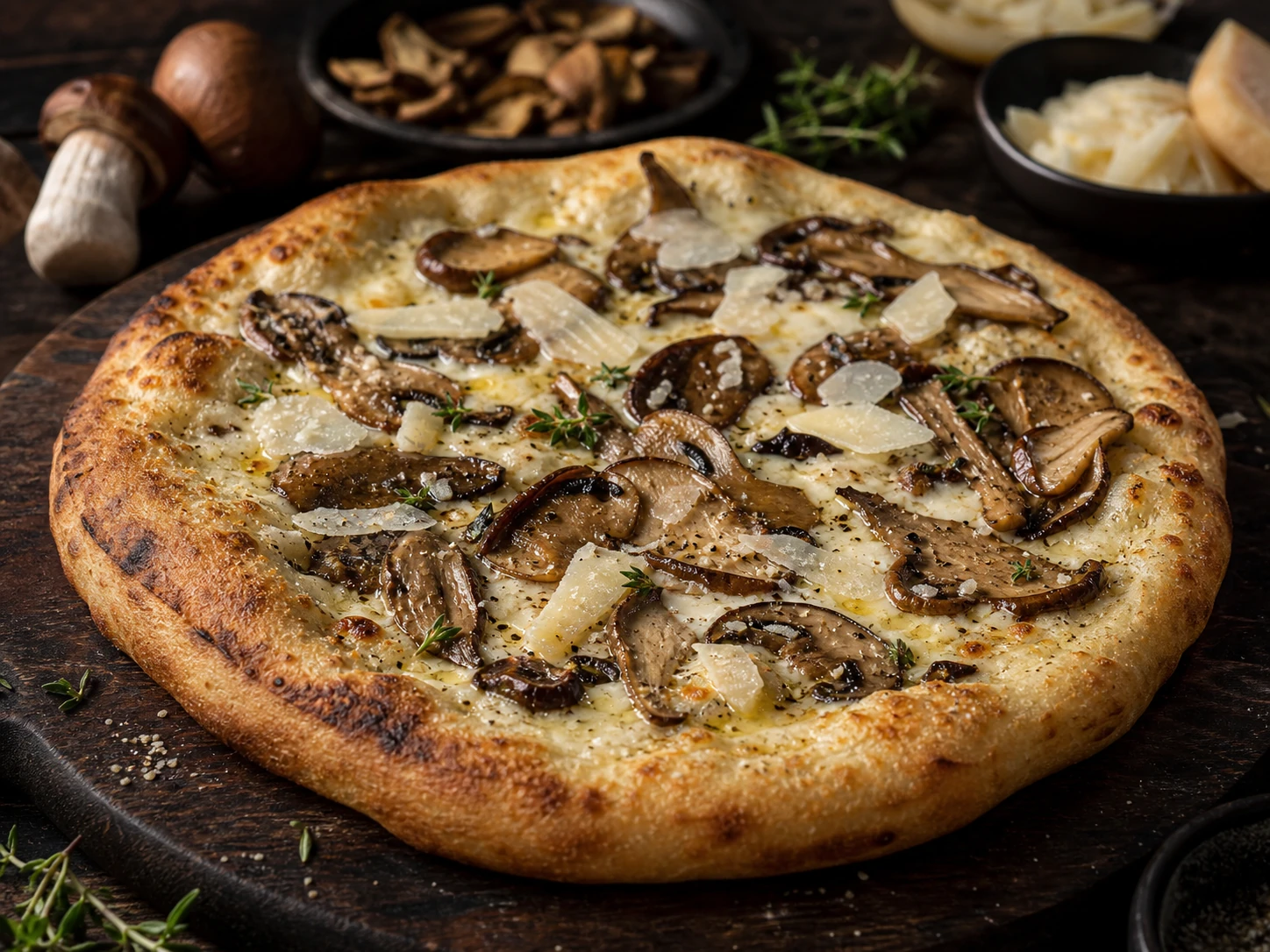 Truffle & Porcini Pizza