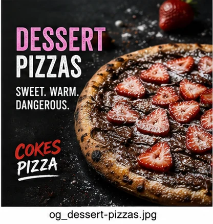 Dessert pizza recipes