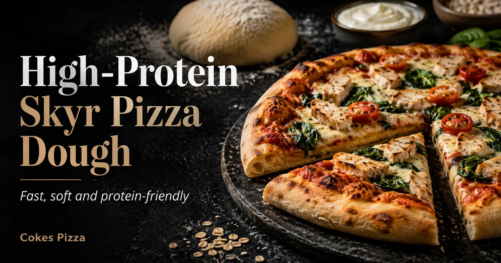 High-Protein Skyr Pizza Dough