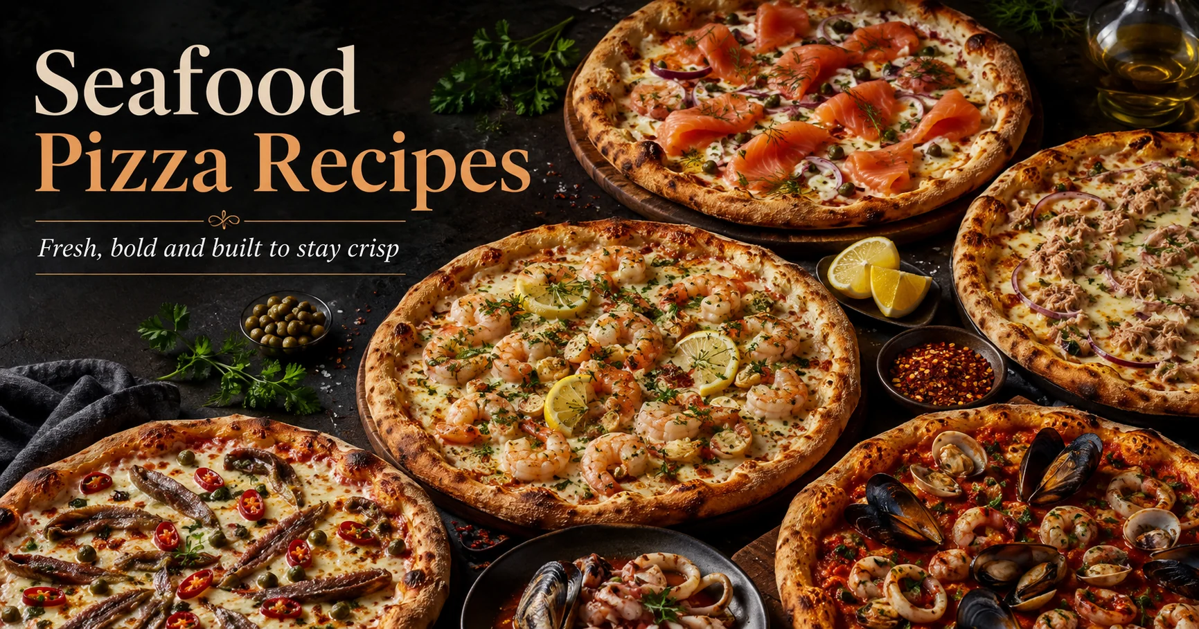 Seafood pizza recipes