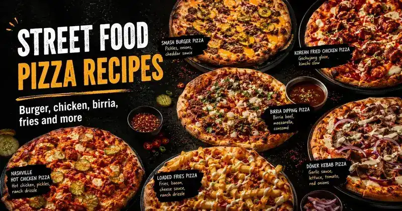 All Pizza Recipes freshly baked with crisp crust
